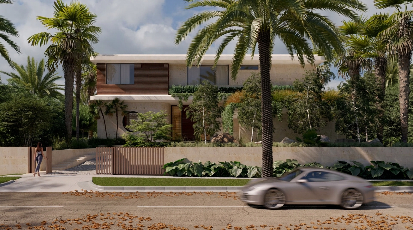 La Marina, entrance rendering